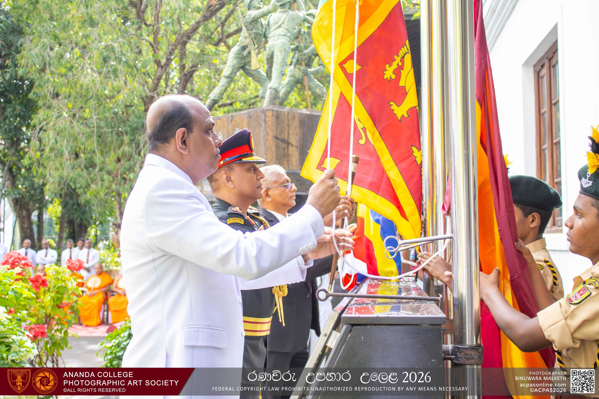 Ananda College Pays Tribute to War Heroes at “Ranaviru Upahara 2026