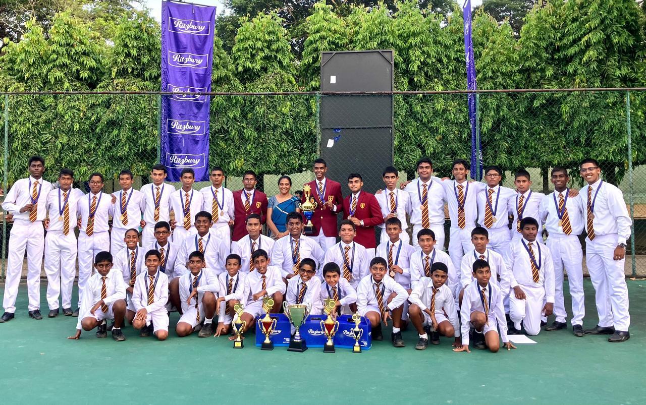 Ananda College Excels at All-Island Inter-School Tennis Championship 2025