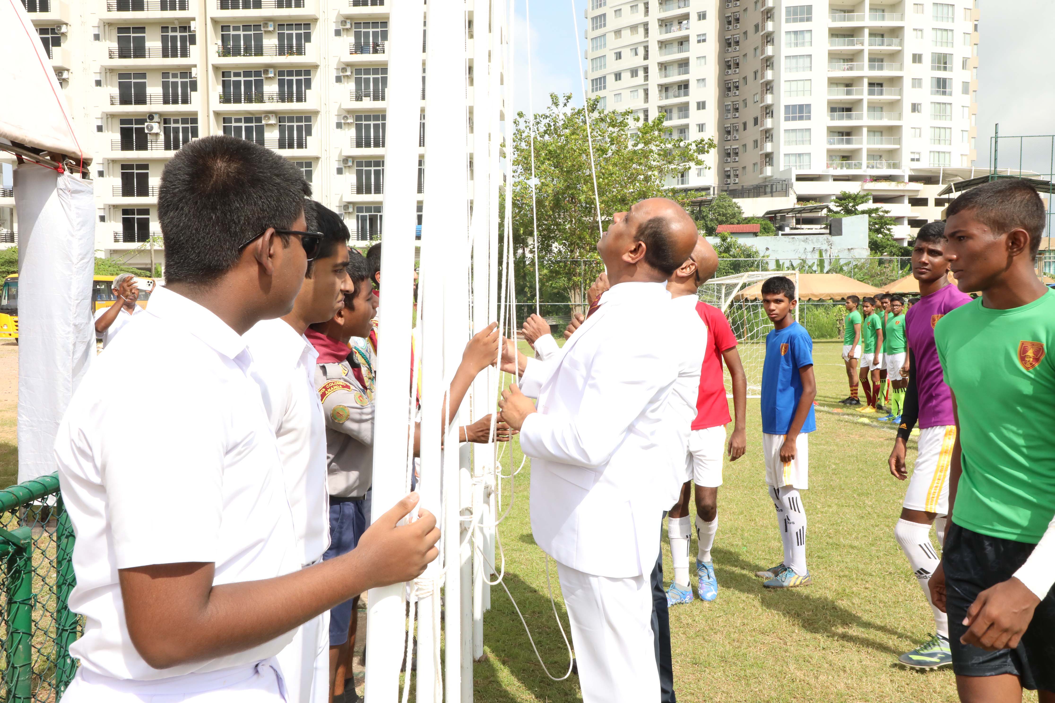 Ananda College Inter-House Sam Chandrasinghe Challenge Trophy Soccer ...